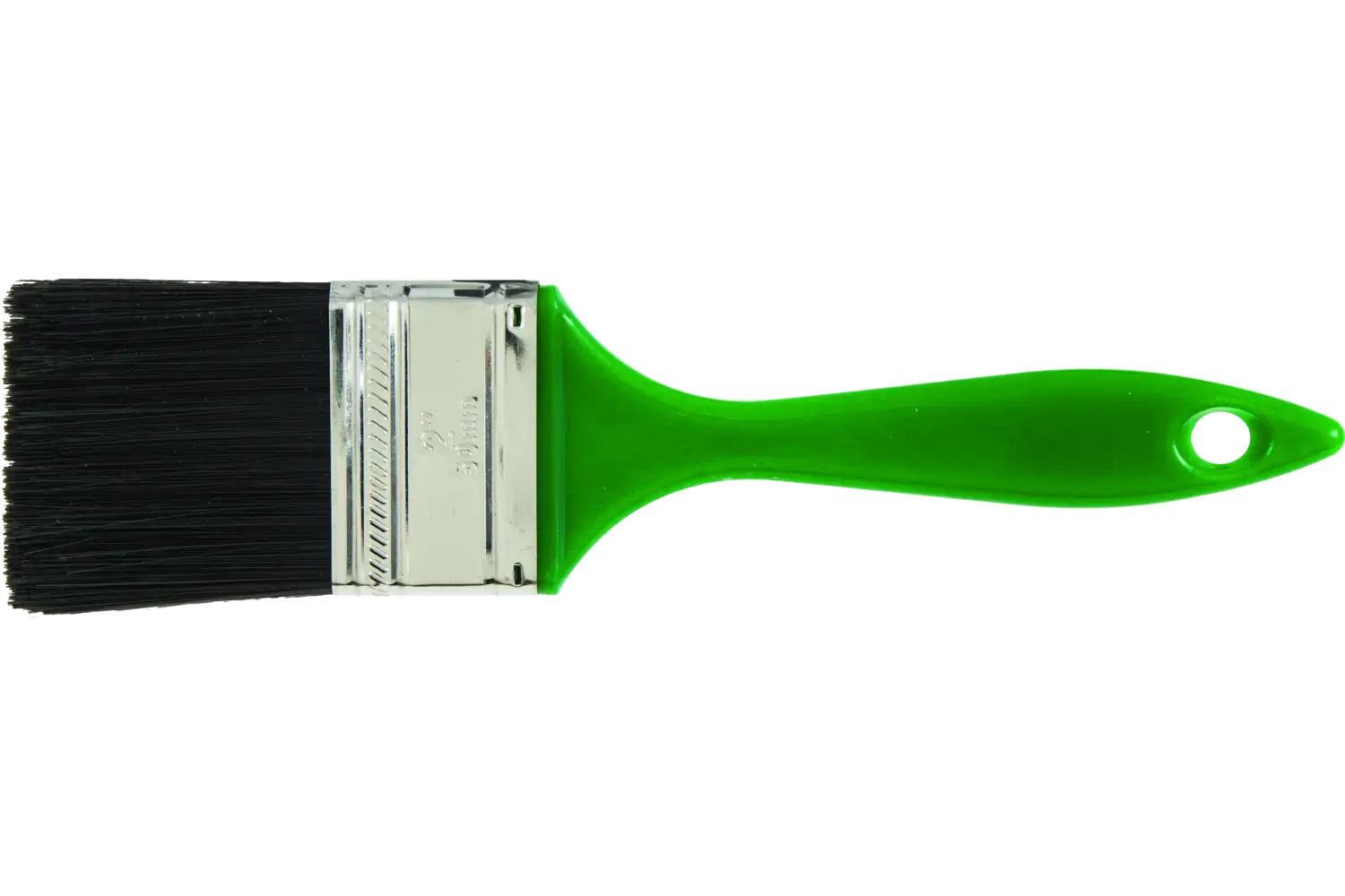 Picture of Pferd Wall Brush 2" Black Polyester Fill Green Plastic Handle